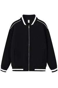 重磅420克boxy短款立领开衫棒球服液态棉爽滑外套男D9899-P68图片