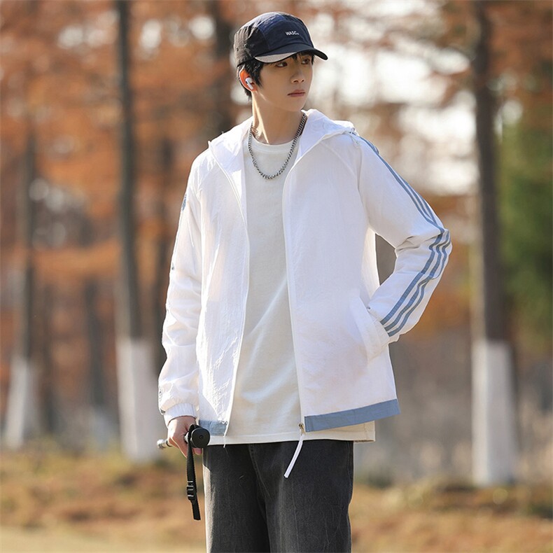 防晒指数UPF50+合格防晒服男外套防晒衣HD045-7706-P45控76，男装防晒衣，星座914-4