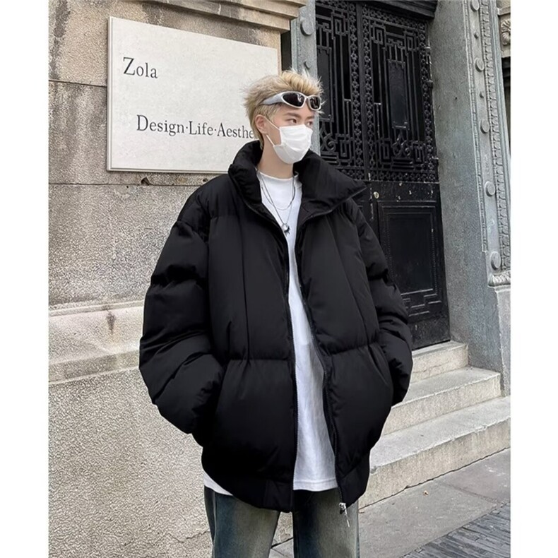 棉服男士韩版潮流冬季保暖帅百搭2024新款ins外套棉衣MF267-P103图片