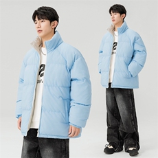 情侣面包服潮牌棉服男女加厚冬季外套轻薄防寒服棉袄M0812-P75，男装棉衣，星座308B-2