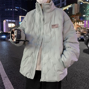 2024新款冬季韩系温柔宽松羽绒棉服男加厚潮牌面包服 W8047-P95图片