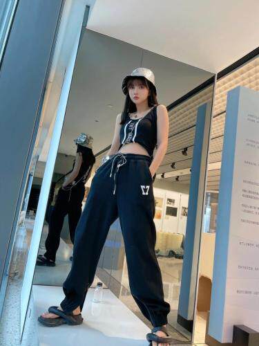 潮牌休闲卫裤～，女装休闲裤，LOVELS