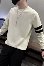 插肩袖圆领宽松套头卫衣男2024春秋季新款长袖外套A368-WY402-P58，女装短外套，电商A368