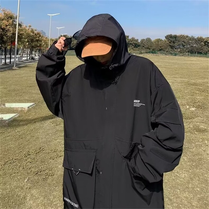 美式工装男秋季潮牌高街痞帅大码机能多口袋外套JW15P52,男装夹克,星座1116-2