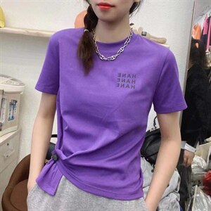 欧洲站2021夏季新款不规则开叉短款T恤女修身显瘦短袖打底衫上衣图片