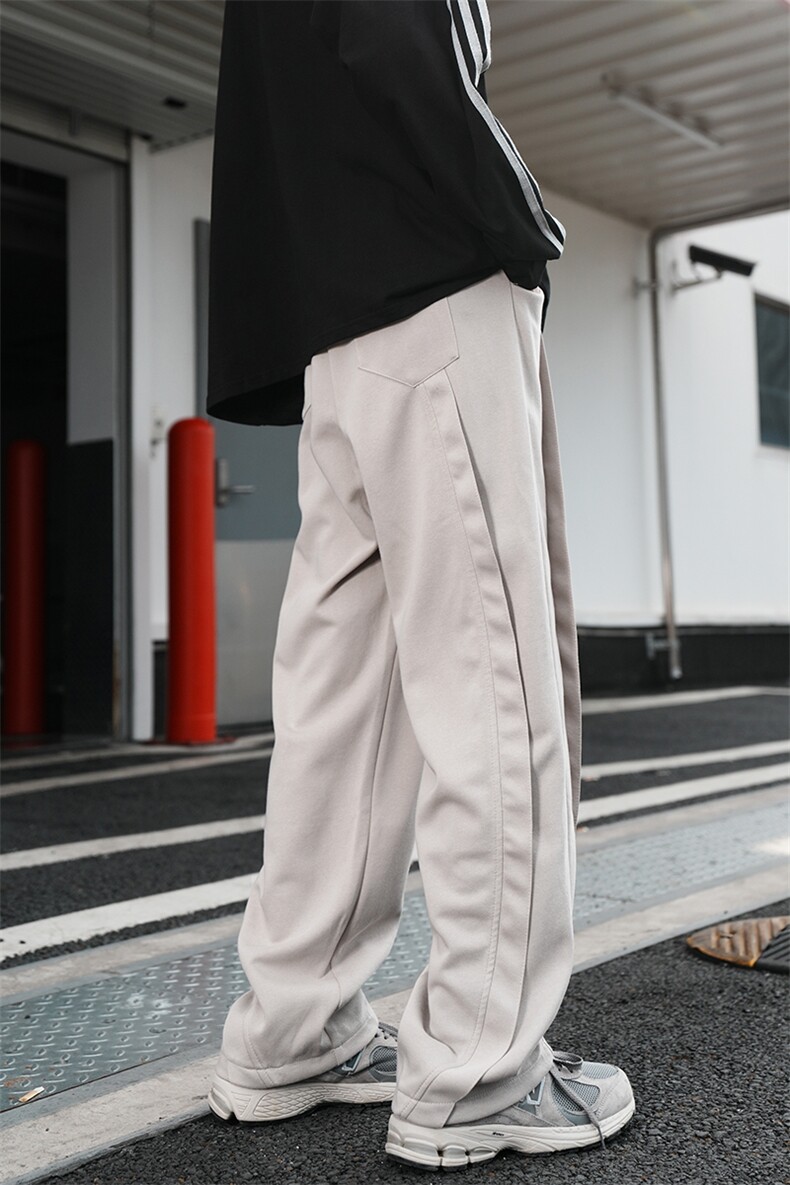 2025秋冬小众解构设计水洗卫裤男美式弯刀宽松休闲裤子826/p48,男装休闲裤,电商B381-2