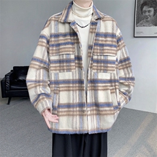 J236-P90秋季小香风毛呢格子外套，女装短外套，星座109