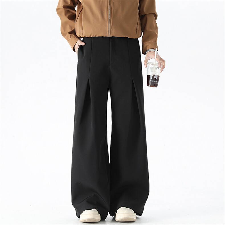 加厚秋冬新款垂感西裤立体裁剪男士长裤休闲裤225-2-K05-P55，男装西裤，星座225-2