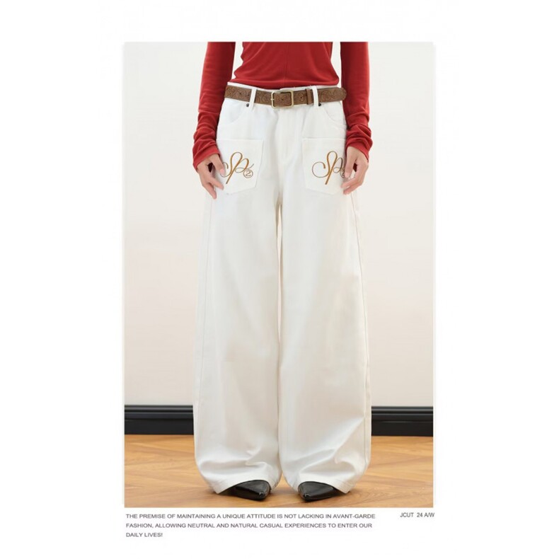 1506-1/K66601/P44个性字母牛仔裤嘻哈ins潮高街潮流痞帅长裤男女,男装牛仔裤,星座1506-1