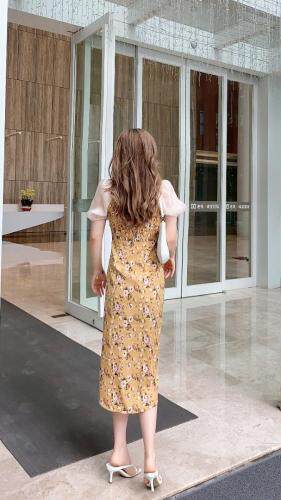 【现货】艾丹迪蔓雪纺连衣裙，女装连衣裙，艾丹迪蔓