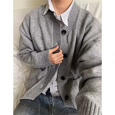 高街复古大口袋毛衣男2026新款慵懒风针织衫休闲开衫外套上衣服，男装针织衫/毛衣，星座506A