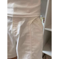 DK202-P25!!现货！！老钱风棉麻混纺休闲半截裤夏季薄款短裤，男装牛仔裤，星座1811B