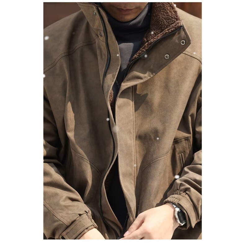 新款冬季棉服棉衣男生加厚保暖面包服运动潮牌帅气外套HH5359P86,男装棉衣,星座1013-5