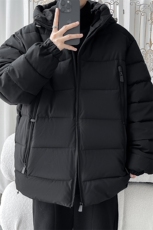 MY8186/P125冬季新款棉衣男装连帽宽松保暖棉袄个性设计棉服上衣，男装棉衣，电商A141