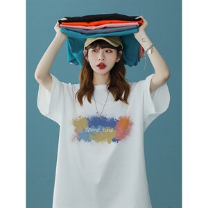 中性女模 夏季短袖T恤414-3，ZT518-P25图片