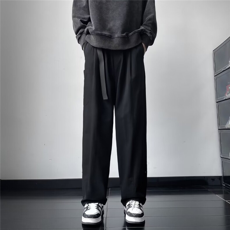 休闲裤男士春秋新款直筒长裤DH942P43,男装休闲裤,星座1116-2