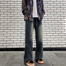 美式牛仔裤男款秋季长裤潮Y9101P55，男装牛仔裤，星座1116-2
