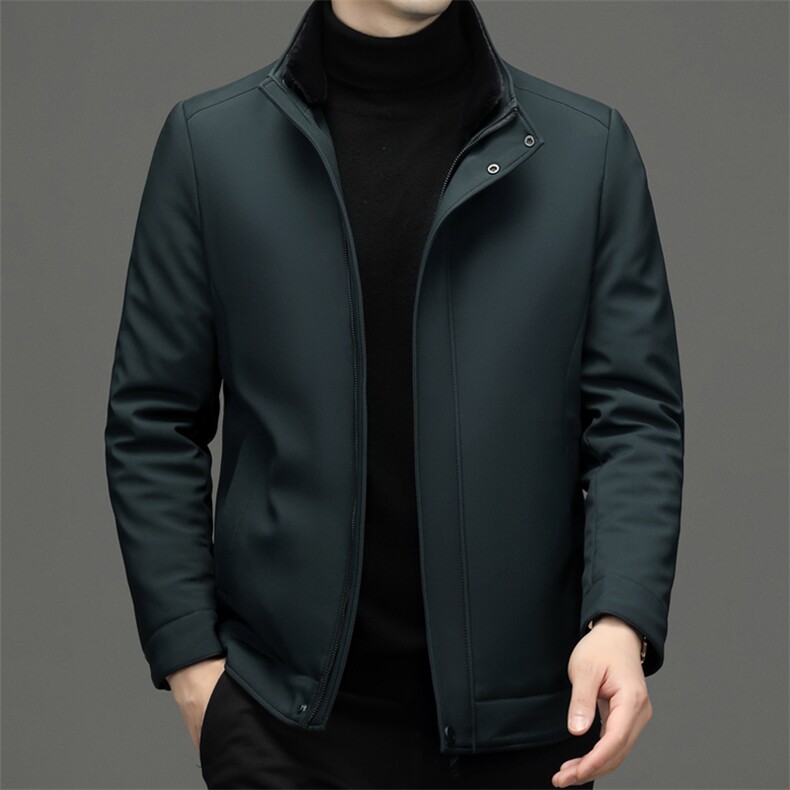 秋冬装夹克中老年人爸爸装棉衣帽子中年男士薄棉服YYM8616-P175,男装棉衣,星座1105-3