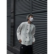 冷淡系小众设计感艺术生外套男高级感穿搭针织毛衣潮MZ437-P52，男装针织衫/毛衣，星座412-2