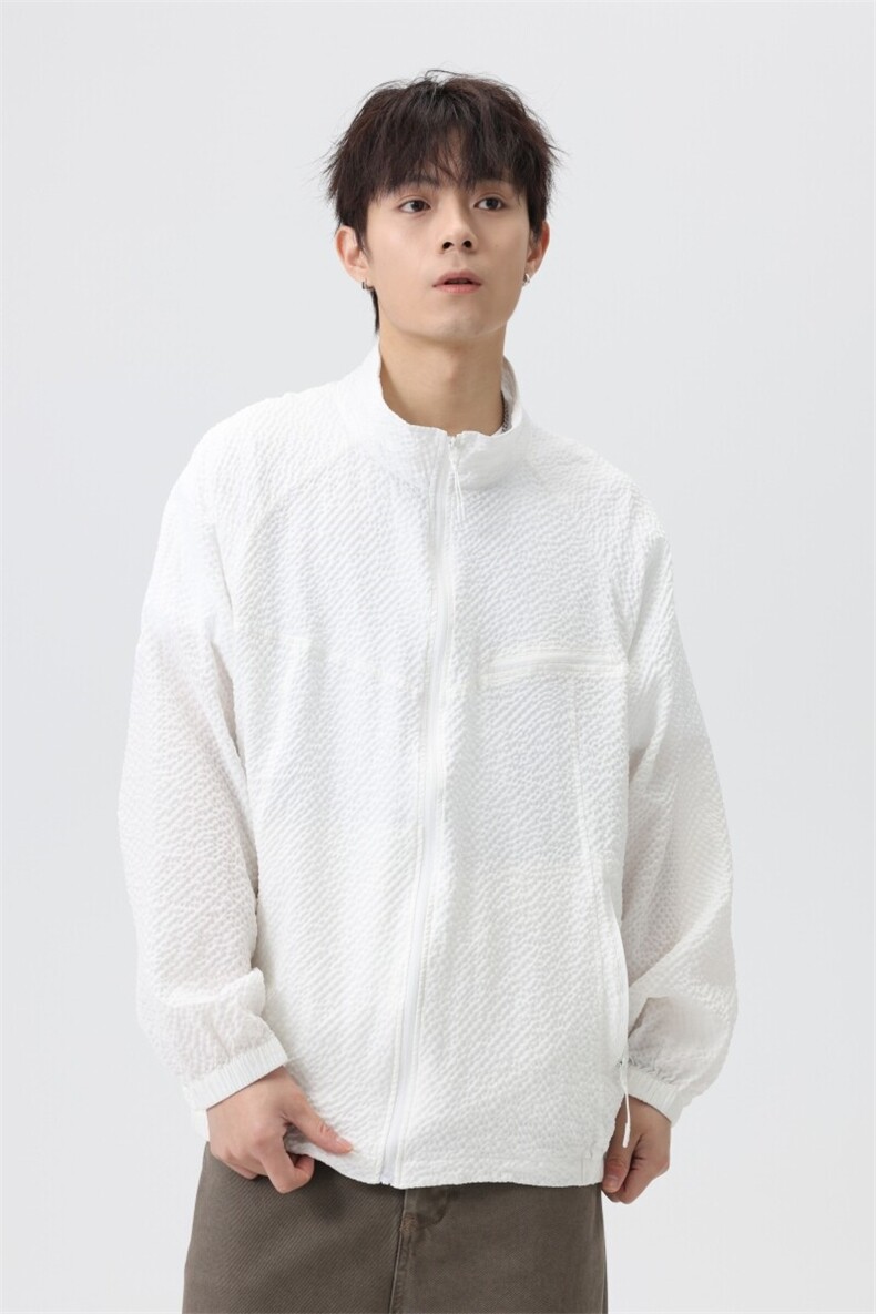 防晒衣男士夏季2025新款薄款冰丝透气防晒服JK2195-P50,男装防晒衣,星座210-1