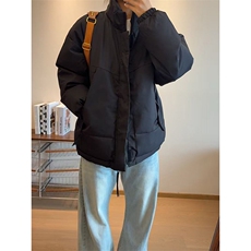 现货美式高街休闲夹克冬季立领纯色三防户外工装加厚棉服外套，男装夹克，电商A486