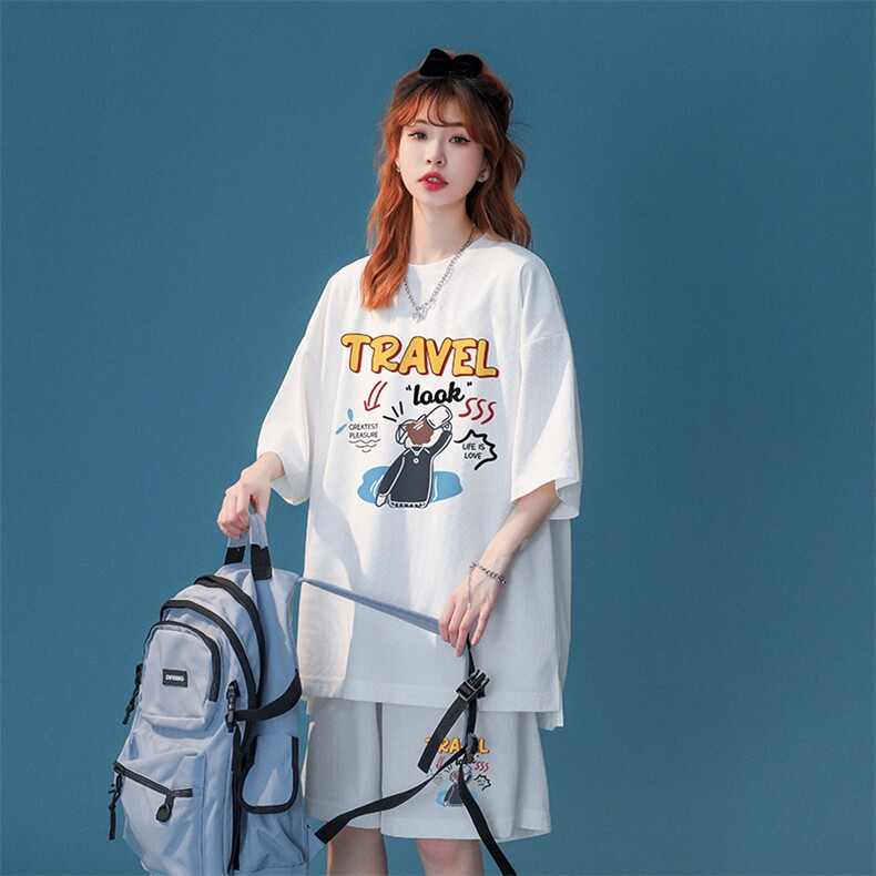 中性风2023夏季新款冰丝华夫格情侣运动休闲套装TZ862p50控68,男装休闲套装,A247A