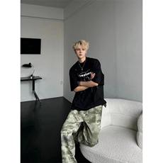 【有货】cleanfit迷彩工装裤男美式vibe风裤子高街N0088WW-特P48，男装工装外套，星座1007（原301D）