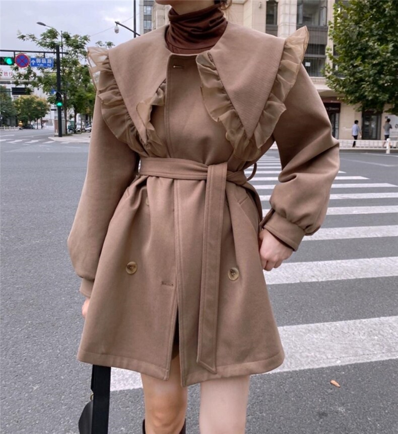 海军领呢大衣，其它，驿谷