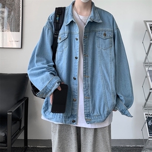 牛仔夹克男大码牛仔外套男茄克 NJ77406-P60图片