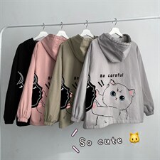 JK41116-P85纯棉连帽夹克男士大码工装夹克男外套男，男装夹克，电商A040