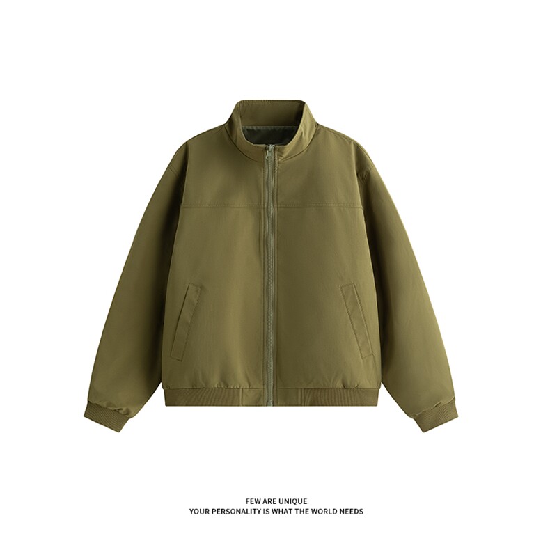 2026新款夹克5Q4040-TP3568休闲百搭立领外套潮牌美式宽松,男装夹克,电商A102