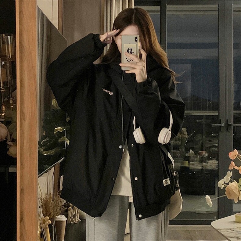 A236-P120羊羔绒冬季外套男女双面穿棉服休闲连帽保暖夹克,男装夹克,星座911