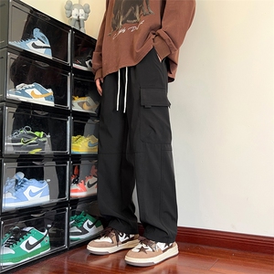 07秋冬加绒加厚多口袋工装裤美式冲锋裤XZ211-1-K2368-P60加绒 65图片