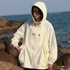 日系复古户外连帽防晒衣女夏季小个子宽松休闲山系薄款冲锋衣外套，男装防晒衣，星座1210-1