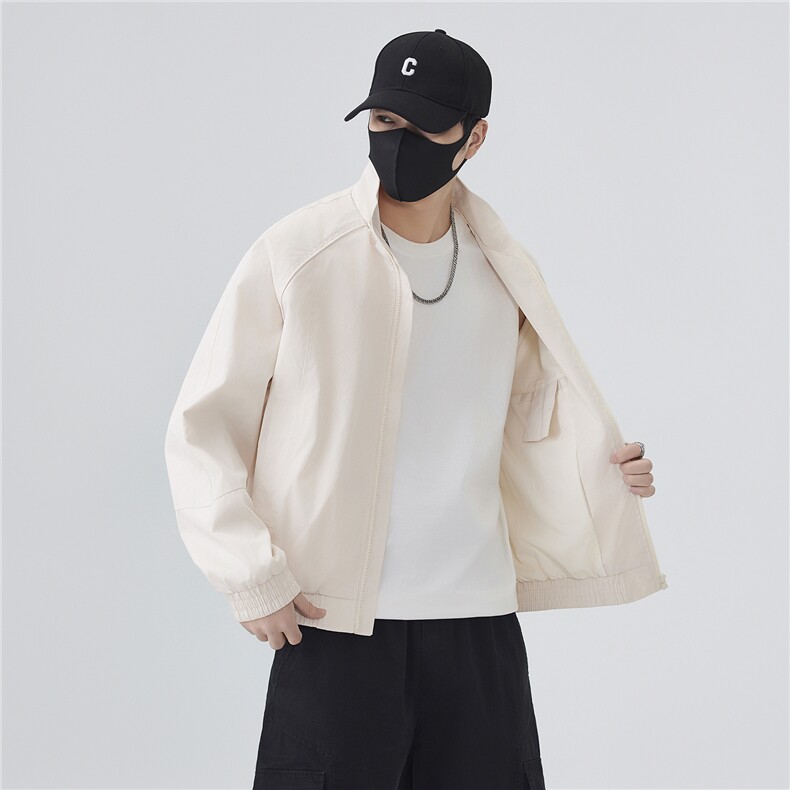 JK006无影墙备货15万件夹克聚酯纤维(M-5XL)TP3368,男装夹克,电商A088