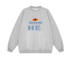 2025年秋季套头长袖时尚百搭通勤简约休闲，女装卫衣/绒衫，花可