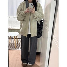【有货】cleanfit卡其色短款外套男春秋高级感痞帅夹克8245LL-P78，男装夹克，星座1007（原301D）