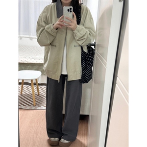 【有货】cleanfit卡其色短款外套男春秋高级感痞帅夹克8245LL-P78图片