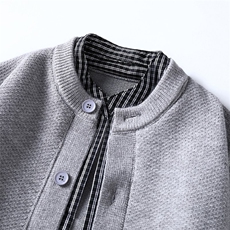 8747-P782025年秋冬新款休闲毛衣男士时尚长袖宽松针织衫上衣，男装针织衫/毛衣，电商A113
