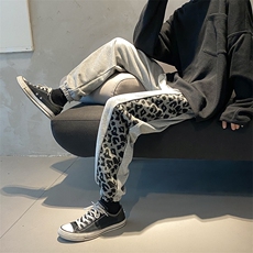 早秋宽松束脚休闲运动裤条纹九分裤卫裤XZ707-KZ929-P50+限价68，男装休闲裤，星座707