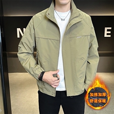 JK801R-P852025秋冬时尚加棉加厚青年夹克百搭休闲外套，男装夹克，星座507A（原星座306B-2）