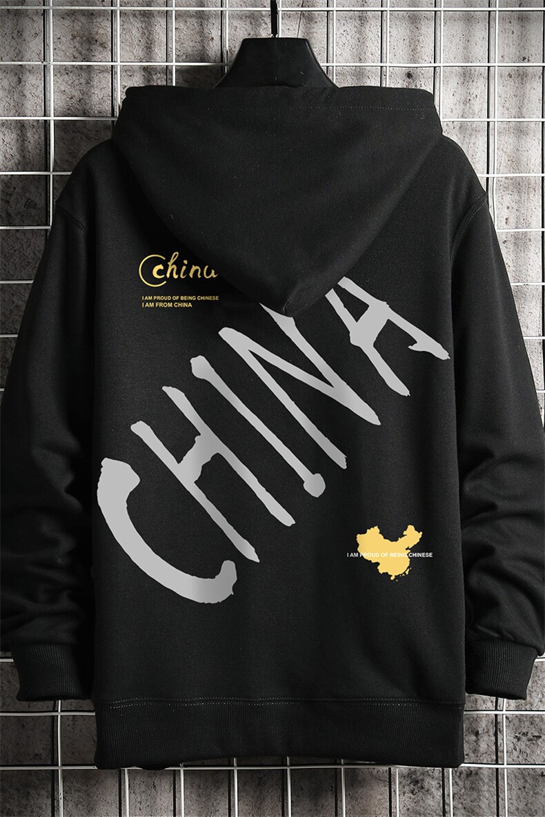 KS21208-P38加绒款-P43连帽开衫卫衣男运动外套大码班服网格,男装卫衣,电商A040A