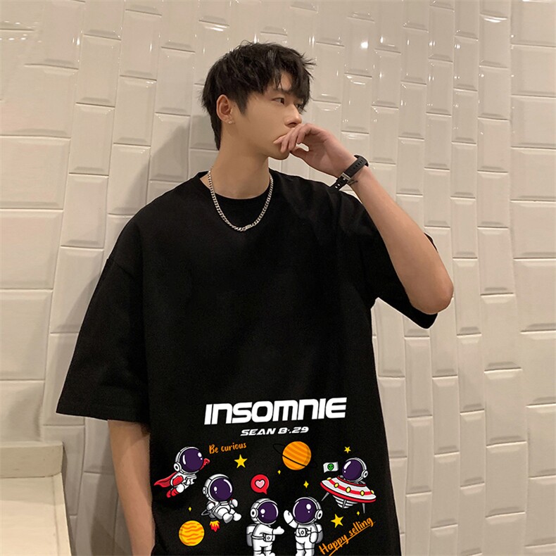 麂皮绒短袖t恤男大码半袖男 JD82228-P25图片