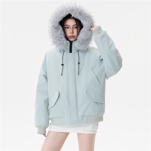 美式工装羽绒棉服男女款冬季三防加厚保暖座山雕外套连帽派克服潮图片