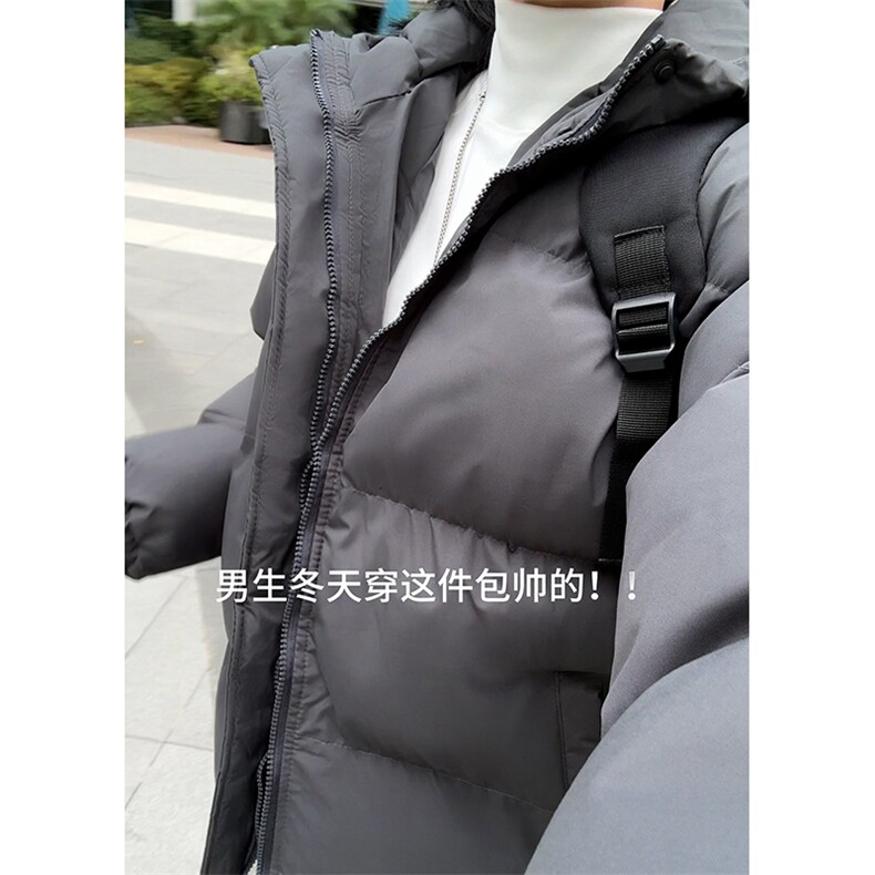 现货高品质美式高街冬季重磅三防加厚羽绒棉衣厚外套面包棉服图片