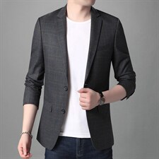 YT20738秋季男士西服上衣小西装外套单件修身休闲潮流P158，男装西服，电商B360