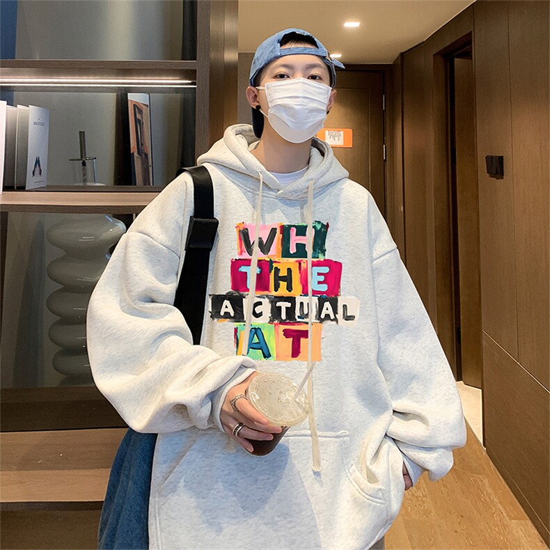 抖音得物供货可提供视频2024春季新款重磅美式卫衣DL1858,男装卫衣,电商A486