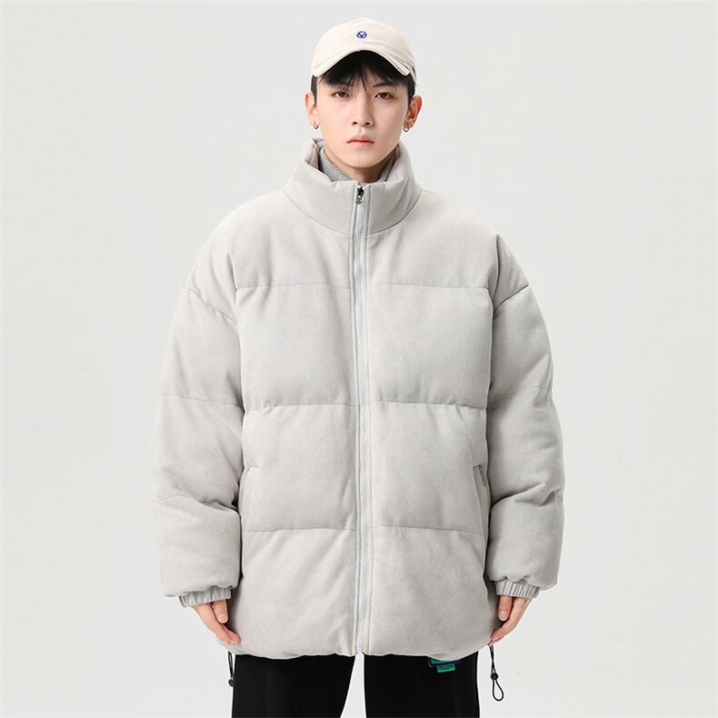 日系麂皮绒棉服男冬新款情侣棉衣外套加厚棉袄羽绒服MY8805-P68，男装棉衣，星座205-1