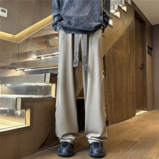 YK132特P38控68品质保障！秋装舒适扭条打褶大码宽松休闲长裤，男装休闲裤，电商A249