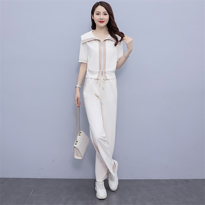 2023年春夏季新款女装韩版休闲时尚套装图片